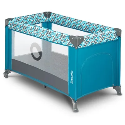 Дитячий манеж Lionelo Stefi Green Turquoise (LO-STEFI GREEN TURQUOISE)
