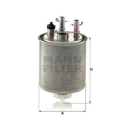 Фільтр паливний Mann WK9022