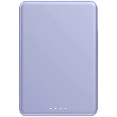 Батарея універсальна Xiaomi 5000mAh Super Slim Magnetic&Wireless 5000mAh 15W Violet (BHR08PNGL)