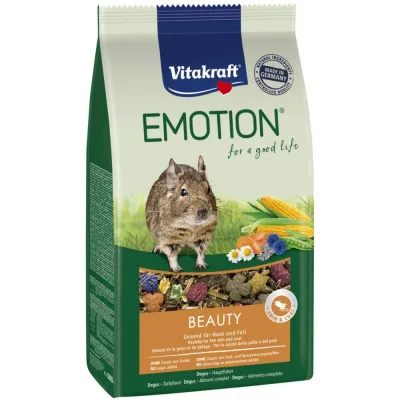 Корм для гризунів Vitakraft Emotion для декоративних гризунів та дегу 600 г (4008239337610)