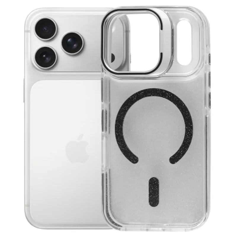 Чохол до мобільного телефона BeCover FIBRA Star Shine MagSafe Apple iPhone 17 Pro Black (715425)