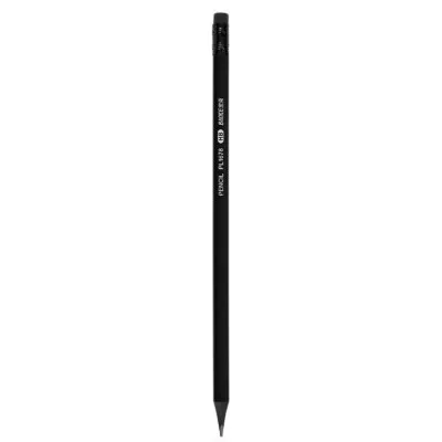 Олівець графітний Baoke НВ, з гумкою, триграний, чорний (PENCIL-BAO-PL1678)