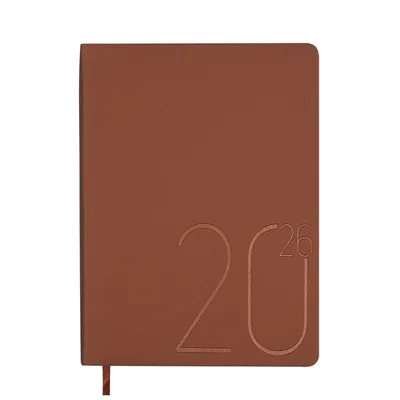 Тижневик Buromax датований 2026 STEEL, А5 бронза (BM.2127-51)