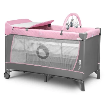 Дитячий манеж Lionelo Flower Flamingo (LO-FLOWER FLAMINGO)