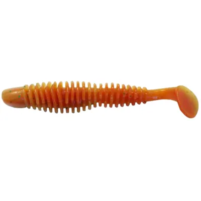 Силікон рибальський Reins Bubbling Shad 3" 308 Marble Chart Orange (6 шт/уп.) (1552.02.84)