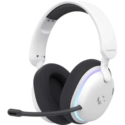 Навушники GamePro Asgard Bragi 7.1 RGB Tri-Mod White (HSW250W)