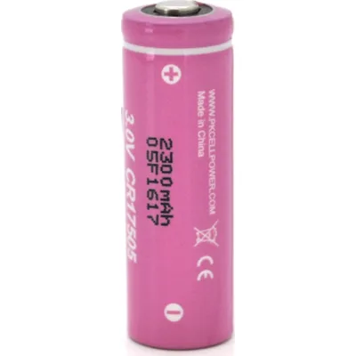 Батарейка CR17505 (size A), 3.0V 2300mah, Lithium, OEM PkCell (CR17505)