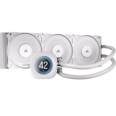 Система рідинного охолодження Corsair Nautilus 360 RS LCD White (CW-9061034-WW)