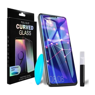 Скло захисне PowerPlant Samsung Galaxy S20 Ultra (liquid glue + UF-lamp) (GL607853)