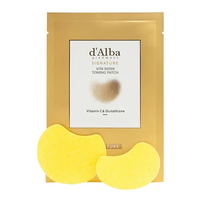 Патчі для обличчя D'Alba Signature Vita 50000 Toning Patch 0.4 г (8809743548549)