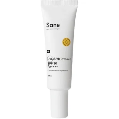 Засіб від засмаги Sane Сонцезахисна сироватка для обличчя SPF30 30 мл (4820266832360)