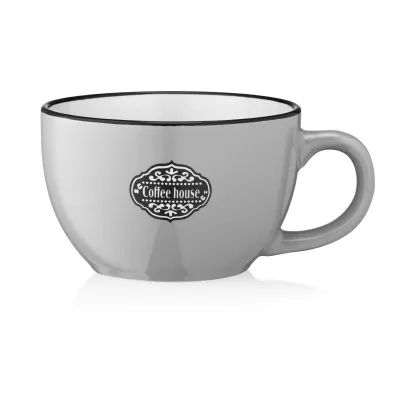 Чашка ARDESTO Floerino 480 мл Grey (AR3485GY)