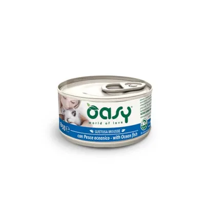 Консерви для котів OASY Океанічна риба 85 г (8053017342917)