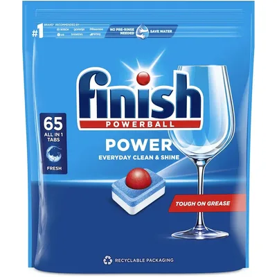 Таблетки для посудомийних машин Finish All in 1 65 шт. (5900627066654/5908252011551)