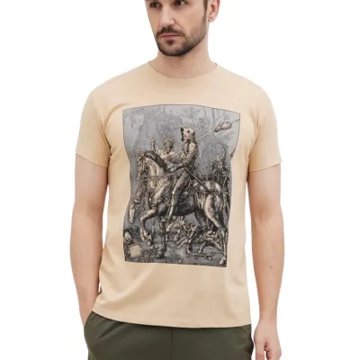 Футболка Sol's Imperial Knight Death and the Devil пісочний XXL (11500115/394XXL)