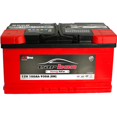 Акумулятор автомобільний CARBON 100 Ah/12V (CRB100-00)