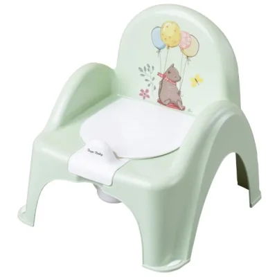 Горщик Tega Baby FOREST FAIRYTALE стілець light green (FF-007-112)