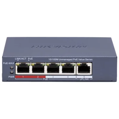 Комутатор мережевий Hikvision DS-3E0105P-E/M(C)