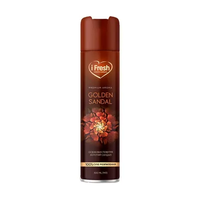 Освіжувач повітря iFresh Premium aroma Golden sandal 300 мл (4820268100023)
