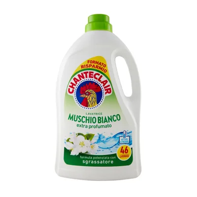 Гель для прання ChanteClair Muschio Bianco Білий мускус 2.07 л (8015194532598)
