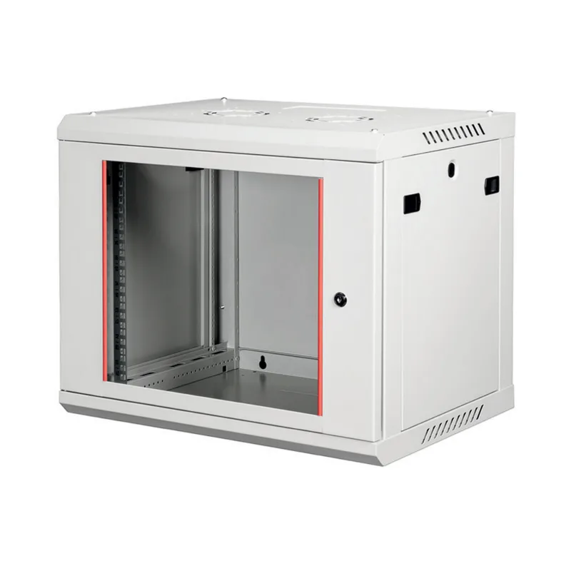 Шафа настінна 9U 19" 600x600 ProlineB Lande (LN-WB-09U6060-LG-F)