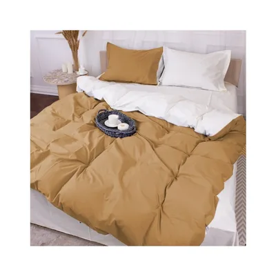 Постільна білизна MirSon Poplin Line 002 + 015 Lorena 200 x 220 (2200006280057)