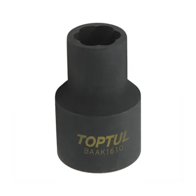 Торцева головка Toptul для пошкоджених гайок 1/2″ 10мм (BAAK1610)