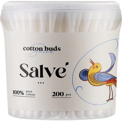 Ватні палички Salve 200 шт. (5853954200591)