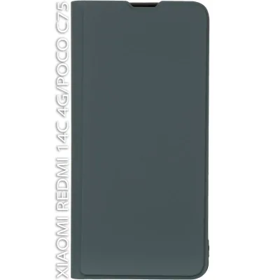 Чохол до мобільного телефона BeCover Exclusive New Style Xiaomi Redmi 14C 4G / Poco C75 Dark Green (712660)