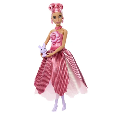 Лялька Barbie набір-сюрприз Petal Pop Червона троянда (JMF59)