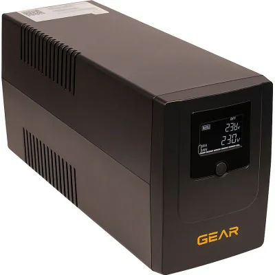 Пристрій безперебійного живлення GEAR GU-1500PLCD