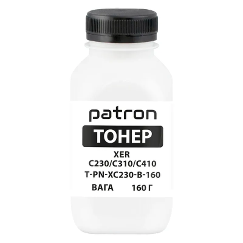 Тонер XER C230/C310/C410, 160 г, Black Patron (PN-XC230-B-160)