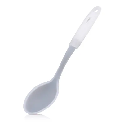 Ложка кухарська ARDESTO Fresh, 31.2см, силікон, пластик, сірий (AR1653G)