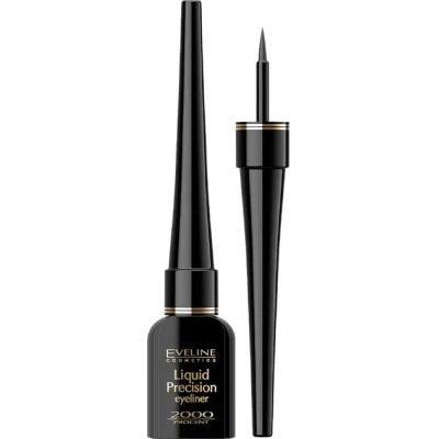 Підводка для очей Eveline Cosmetics Liquid Precision Liner 2000 Procent Black (5901964041380)