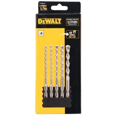 Набір бурів DeWALT в касеті для Tough Case, SDS Plus, L=160 мм., d = 6 мм (2шт),8,10,12 мм, 6 шт (DT70836)