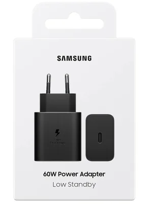 Зарядний пристрій Samsung USB-C PD60W PPS black (EP-T6010NBEGWW)