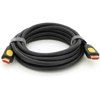 Кабель мультимедійний HDMI M to HDMI M 3.0m V2.0 4K black V-LINK (YT-HDMI(M)/(M)V2.0-3.0m-B/43226)