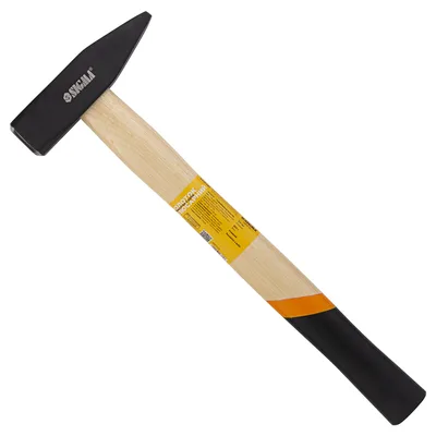 Молоток Sigma 800г слюсарна дерев'яна ручка (дуб) (4316381)