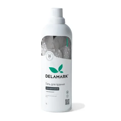 Гель для прання DeLaMark Black 1 л (4820152330185)