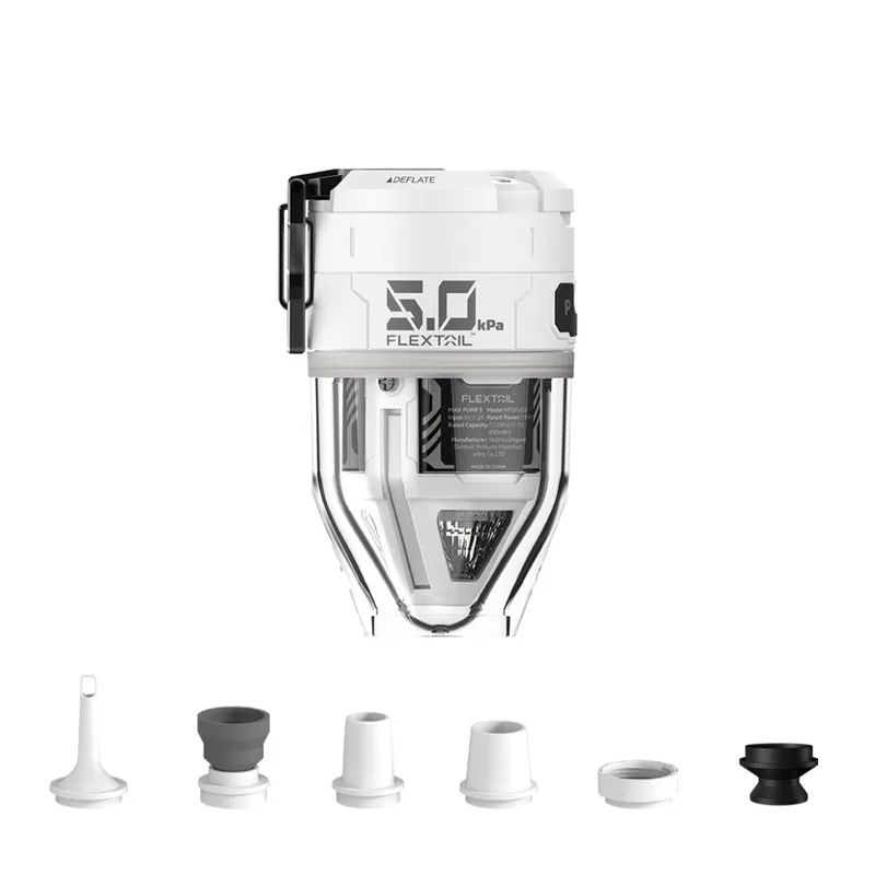 Насос-ліхтар кемпінговий Flextail Max Pump 3, білий