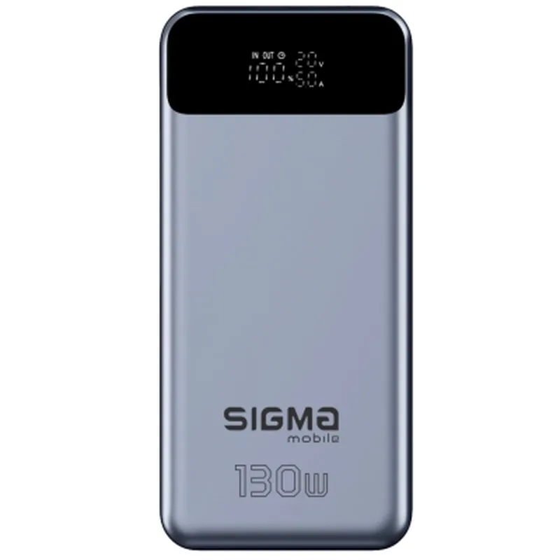 Універсальна мобільна батарея Sigma mobile X-Power SI30A7QLX 30000mAh Silver (4827798479117)