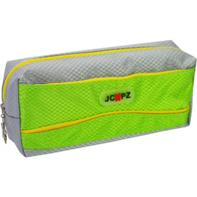 Пенал Cool For School 2 відділення салатовий (J-2378-green)