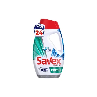 Гель для прання Savex Premium Fresh 960 мл (3800024050046)
