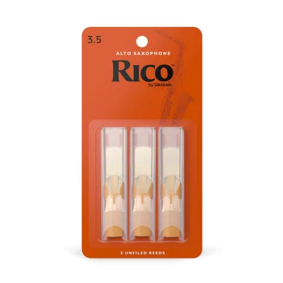 Тростина для саксофона D'Addario Rico - Alto Sax #3.5 - 3-Pack (RJA0335)