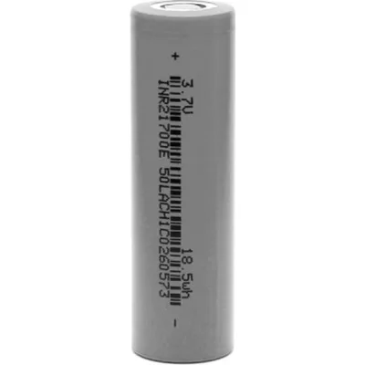 Акумулятор 21700 4000mAh-5C, 4.2/3.7/2.5V, Gray (For Tesla) Samsung (4000mAh-5C / 22670) (упаковка 2 шт)