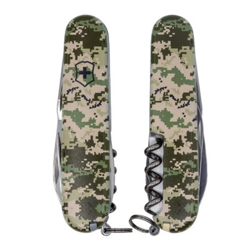 Ніж Victorinox Huntsman Army 91 мм Піксель (1.3713.3_W3940p)