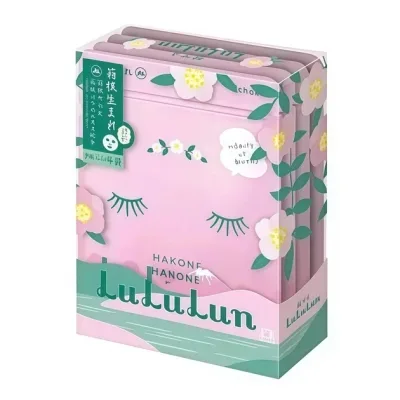 Маска для обличчя Lululun Premium Face Mask Hakone Rose 7 шт х 4 уп (4582305066302)
