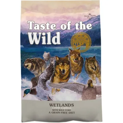 Сухий корм для собак Taste of the Wild Wetlands Canine Formula з качкою та перепілкою 2 кг (0074198612192)