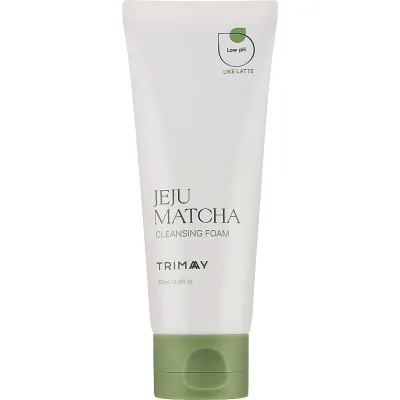 Пінка для вмивання Trimay Jeju Matcha Low Ph Cleansing Foam 100 мл (8809822541058)