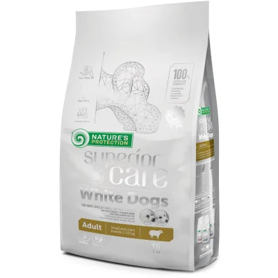 Сухий корм для собак Nature's Protection Superior Care White Dogs Adult Small and Mini Breeds 10 кг (NPSC45664)